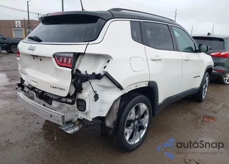 2020 Jeep Compass Limited 4X4 из США, поврежденный, VIN 3C4NJDCB3LT120356